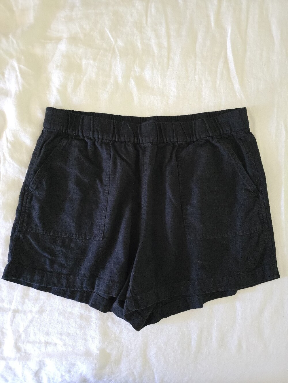 J. Crew Factory Linen Pull-On Shorts
